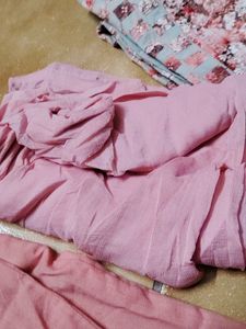 3piece Nice Peach Color Dress