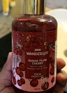 Plum Cherry Perfume Shower Gel