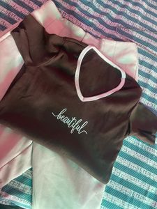 casual brown top