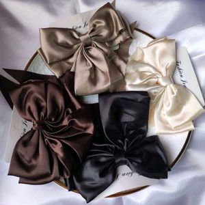 🎀 4 Satin Bow Hair Clip Combo 🎀