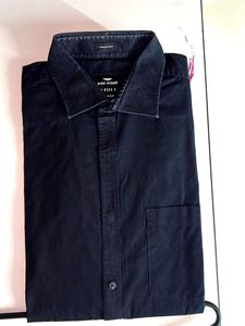 Park Avenue Black Casual Shirt