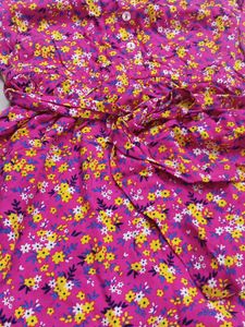 8-10 year Charming Floral Print Dress for Girls