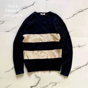 Striped Knit Sweater
