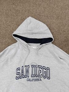Grey San Diego California Hoodie