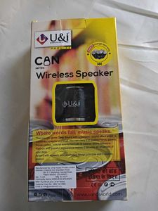 U&amp;i Portable Bluetooth Speaker - Can Series black