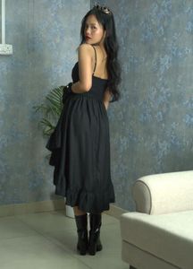 Gothic High-Low Dress