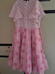 Pretty Pink Ruffled Dress