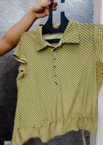 polka dot summer top