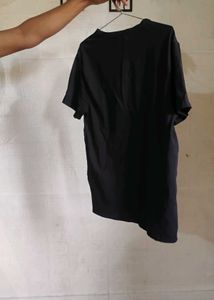 Men's Black Henley T-Shirt