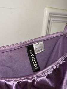 H&amp;M Lilac Crop Top