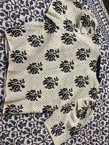 NEW Cream Floral Knit Cardigan