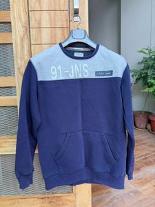 Mens Sweatshirt Blue Color