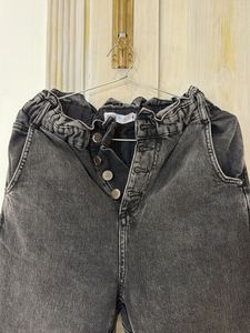 Stylish Grey Denim Jeans