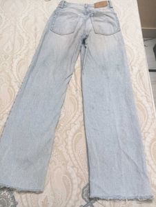 Light Wash Wide Leg Jeans