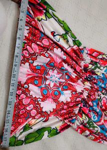 Very Beautiful Floral Print Strapless Jumpsuit