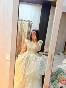 beautiful handwork bridal gown🦋🧚🏻‍♀️🎀