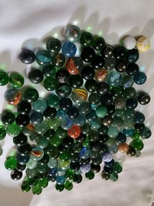 Vintage Glass Marbles Collection ( 148 pieces )