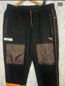 Puma porche 911 Cargo Joggers Color Block Orange