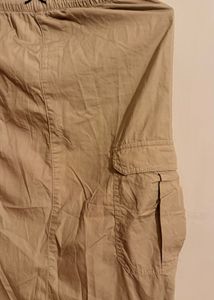 h&amp;m cargo long skirt