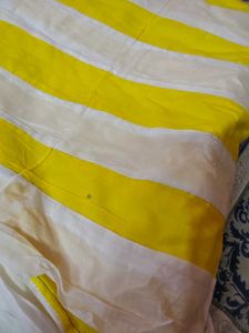 Vibrant Yellow Dress Material