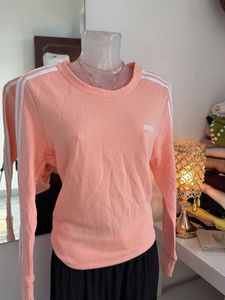 Adidas Peach Long Sleeve Top