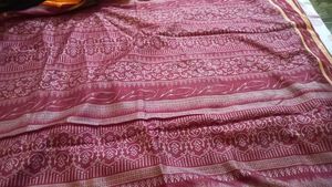 Yellow Silk Saree