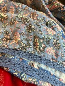 Bohemian Floral Tiered Midi Dress