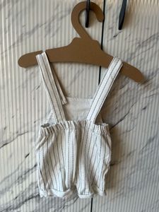 Cute Striped Baby Romper