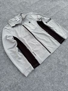 K-Swiss Men's Grey Zip-Up Jacket
