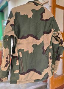 Camouflage Print Jacket