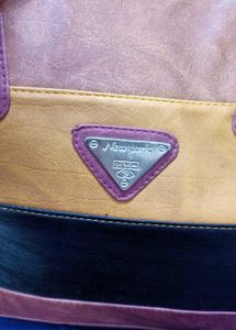 New york Colorblock Shoulder Bag