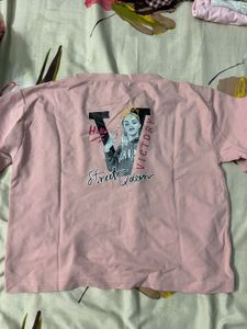 Pink "Awesome Vibes Only" Graphic Tee