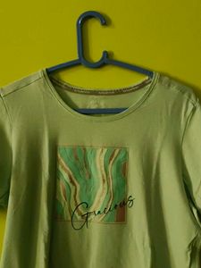Light Green Graphic T-Shirt