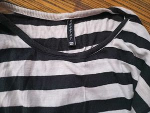 Striped Long Sleeve Top