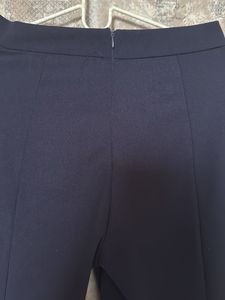 Navy Blue Flared Pants