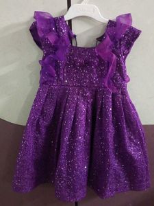 Sparkling Purple Dress