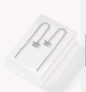 Dainty Butterfly Threader Earrings