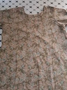 Floral Print Kurta