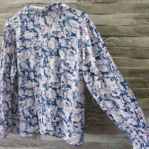 Zudio Floral Print Button-Up Top