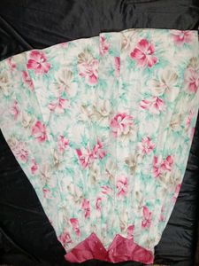 Beautiful Floral Print Skirt