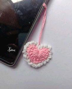 Cute Crochet phone charms 😻