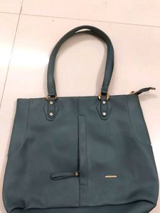 Stylish Teal Tote Bag
