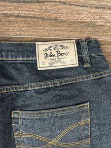 Classic Dark Wash Denim Jeans