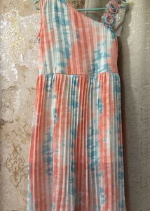 Beautiful A-line Partywear Floral Dress