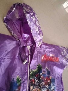 Babyhug Full Sleeves Hooded Raincoat