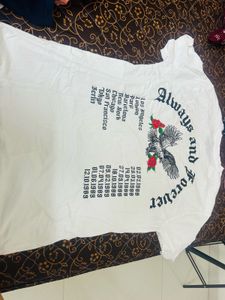 White Graphic T-Shirt