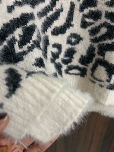 Funky Animal Print Turtleneck Sweater fo kids