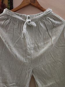 Women Pant Trouser Linen pyjama