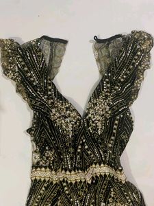 Sparkling Embellished Mini Dress