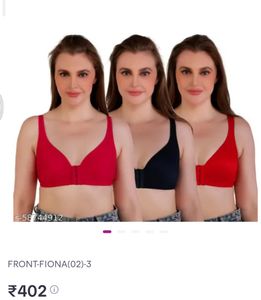 Combo Of 3 Non-Padded Bras